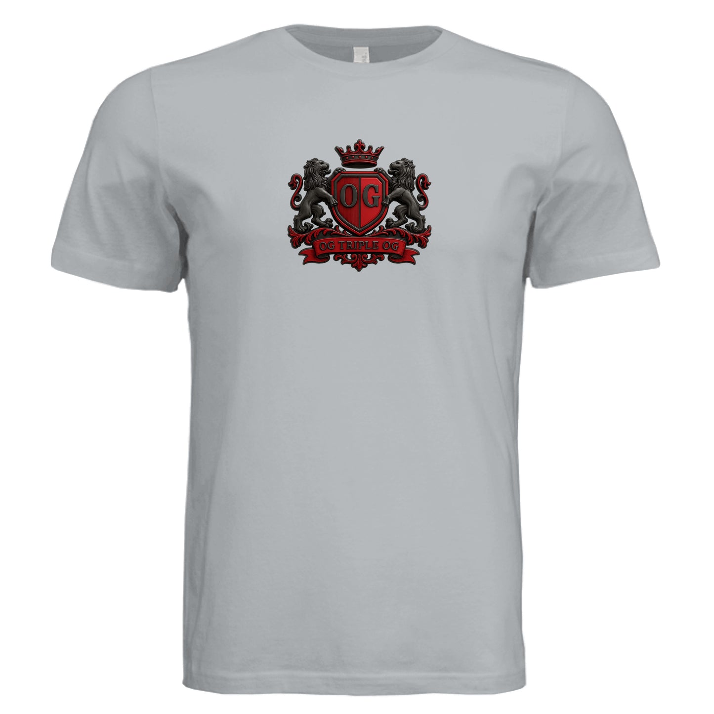 Solid Silver Triblend - FRONT