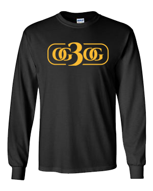 Black and Gold Long Sleeve T-Shirt