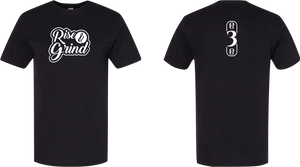 OG3OG Rise & Grind T-Shirt Black