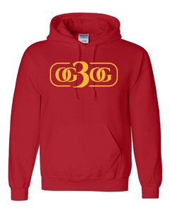 Red and Gold Hoodie