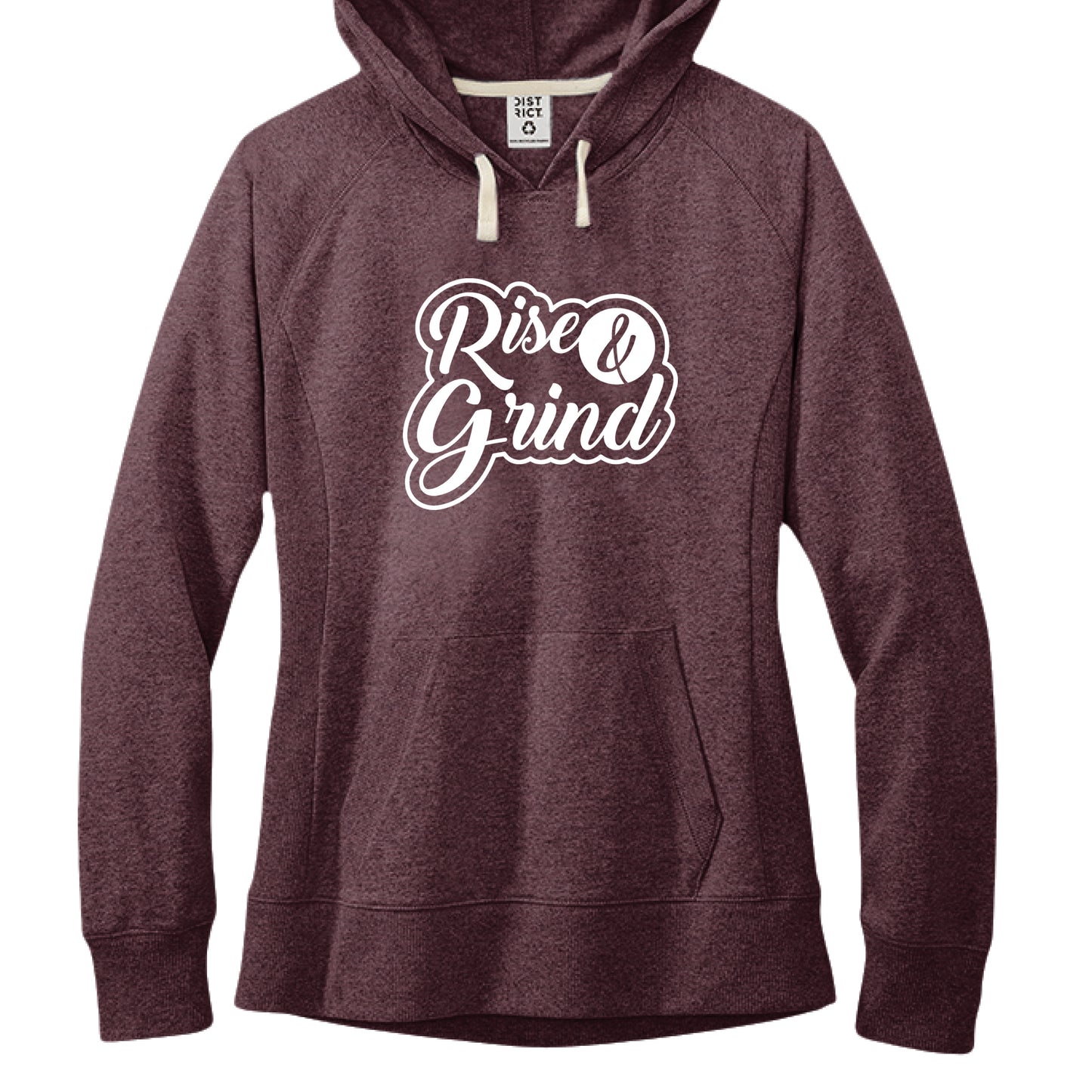 Maroon Heather - FRONT