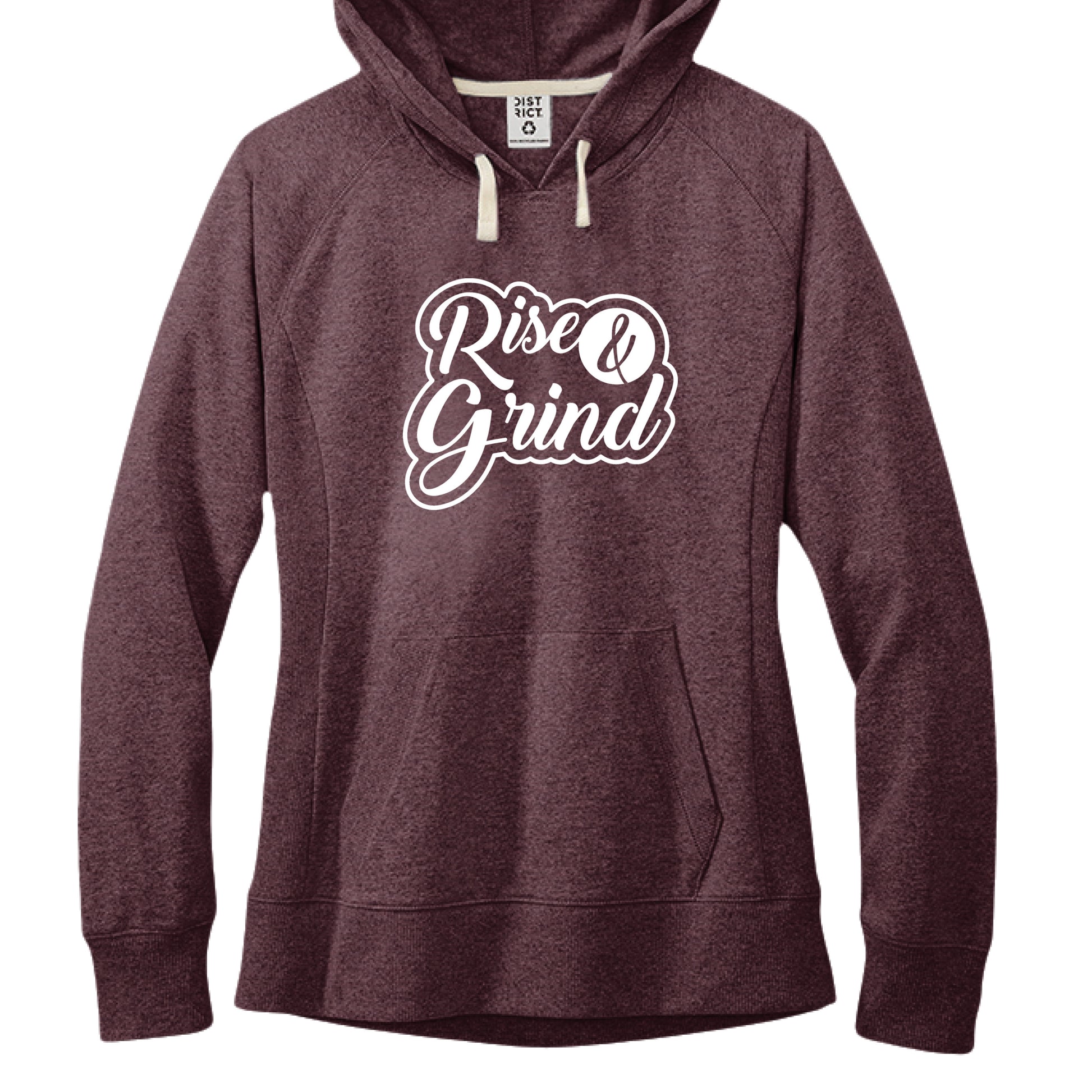 Maroon Heather - FRONT