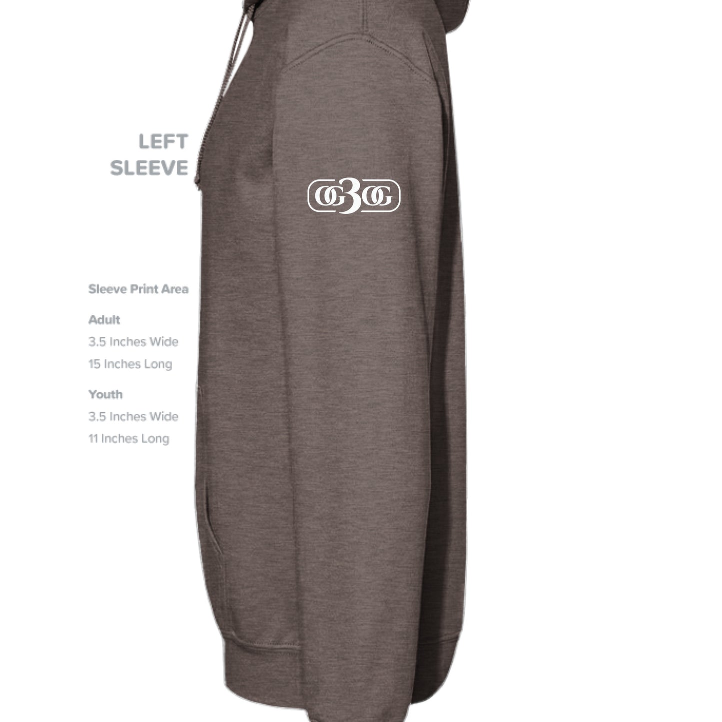 Charcoal Hthr - SLEEVE_LEFT