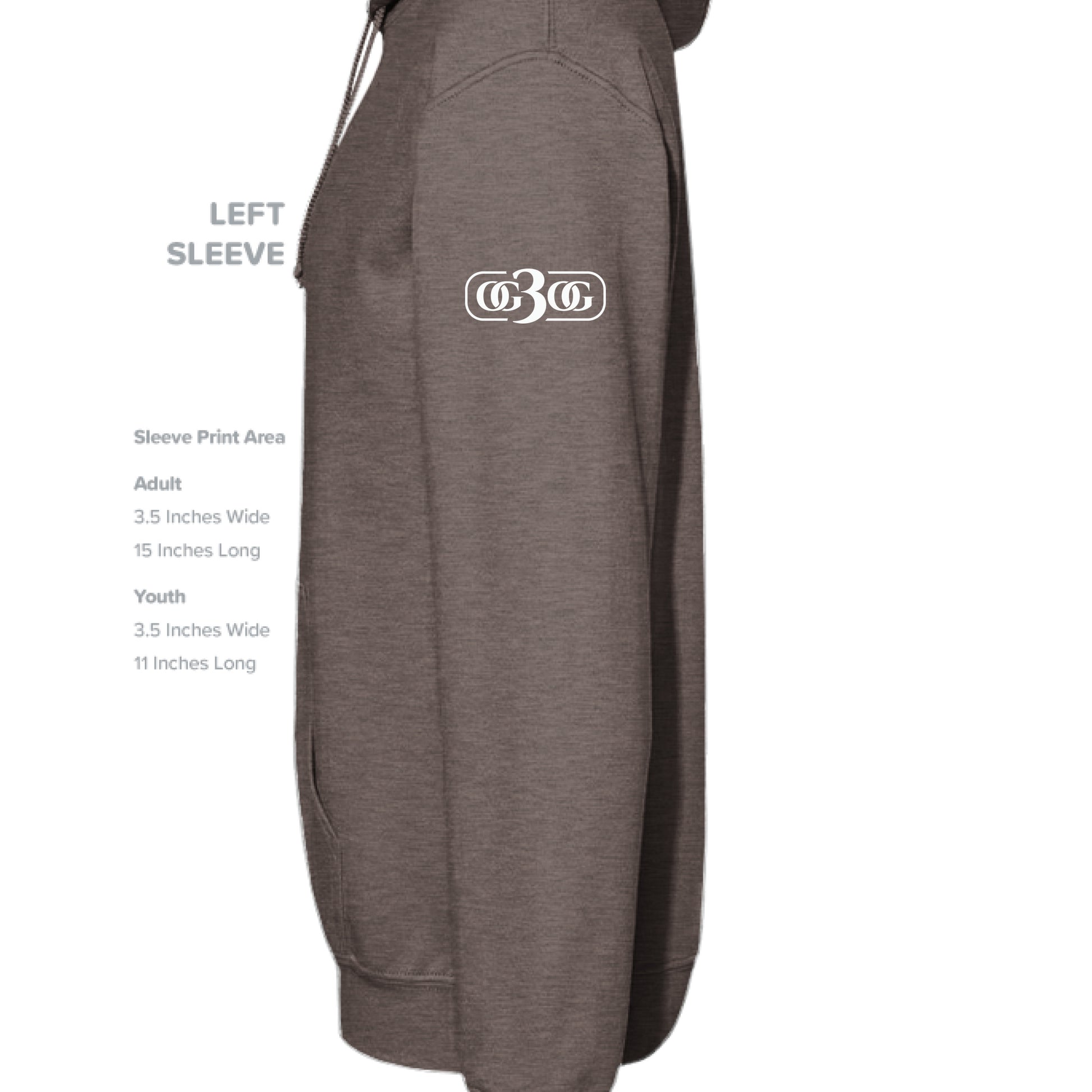 Charcoal Hthr - SLEEVE_LEFT