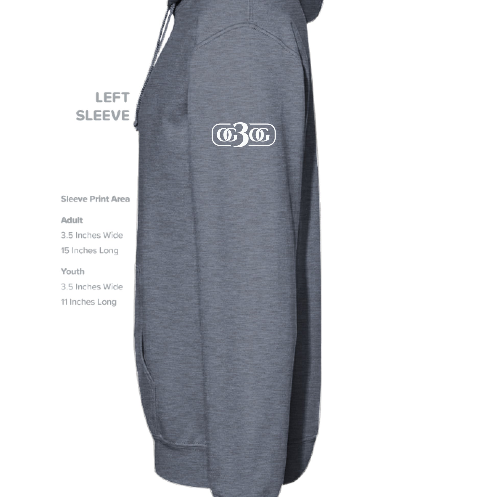 Heathered Navy - SLEEVE_LEFT