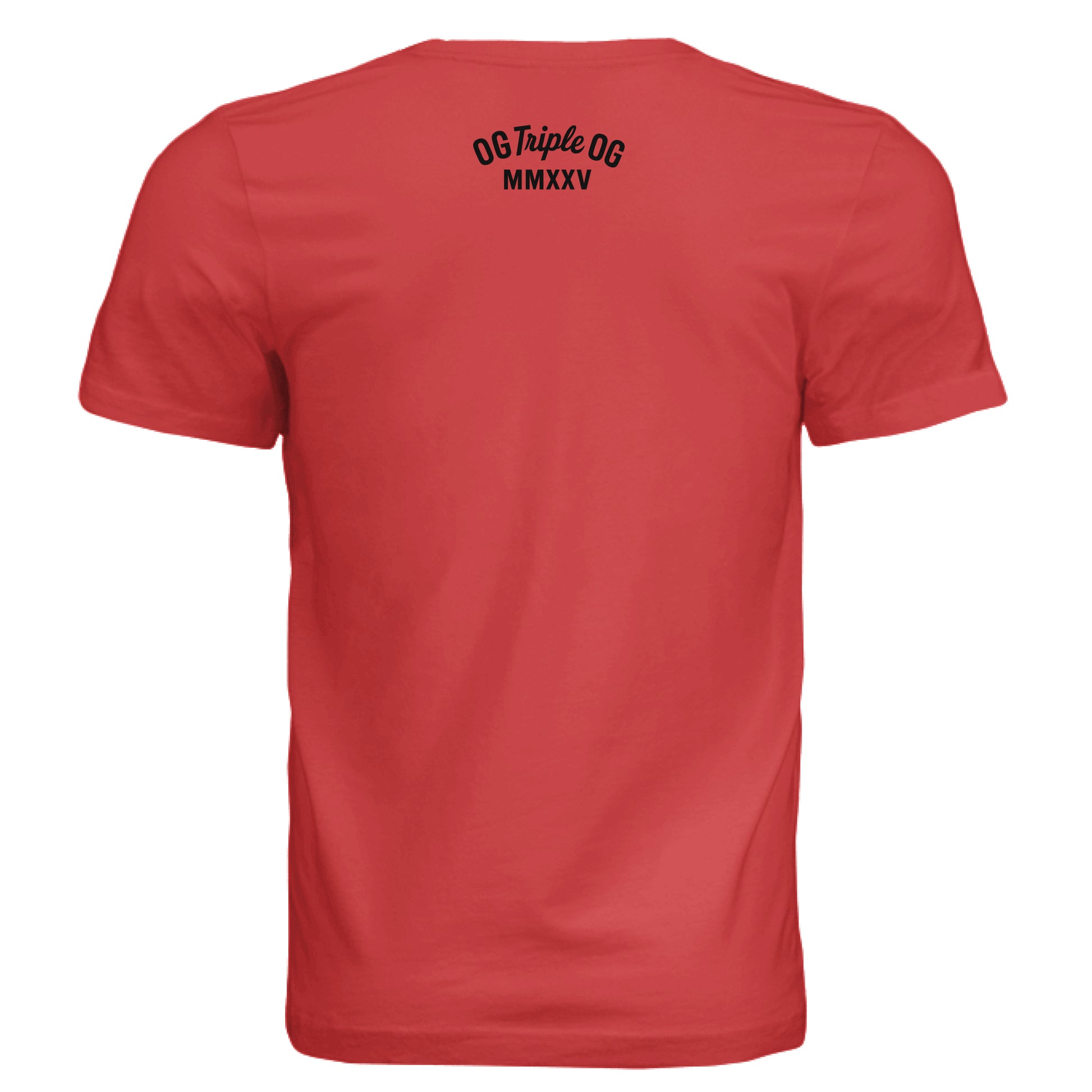 SOLID RED TRIBLN - BACK
