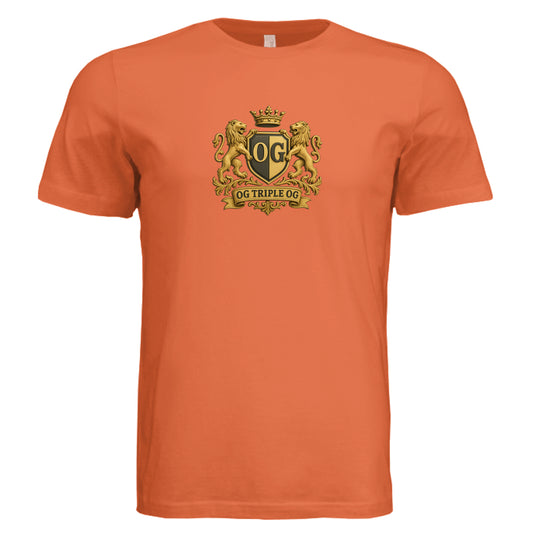 Solid Orange Triblend - FRONT