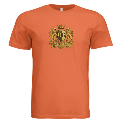 Solid Orange Triblend - FRONT