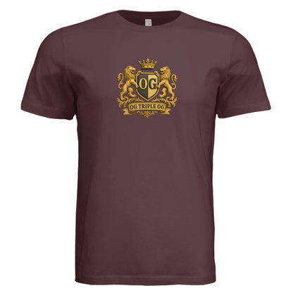 Solid Maroon Triblend - FRONT
