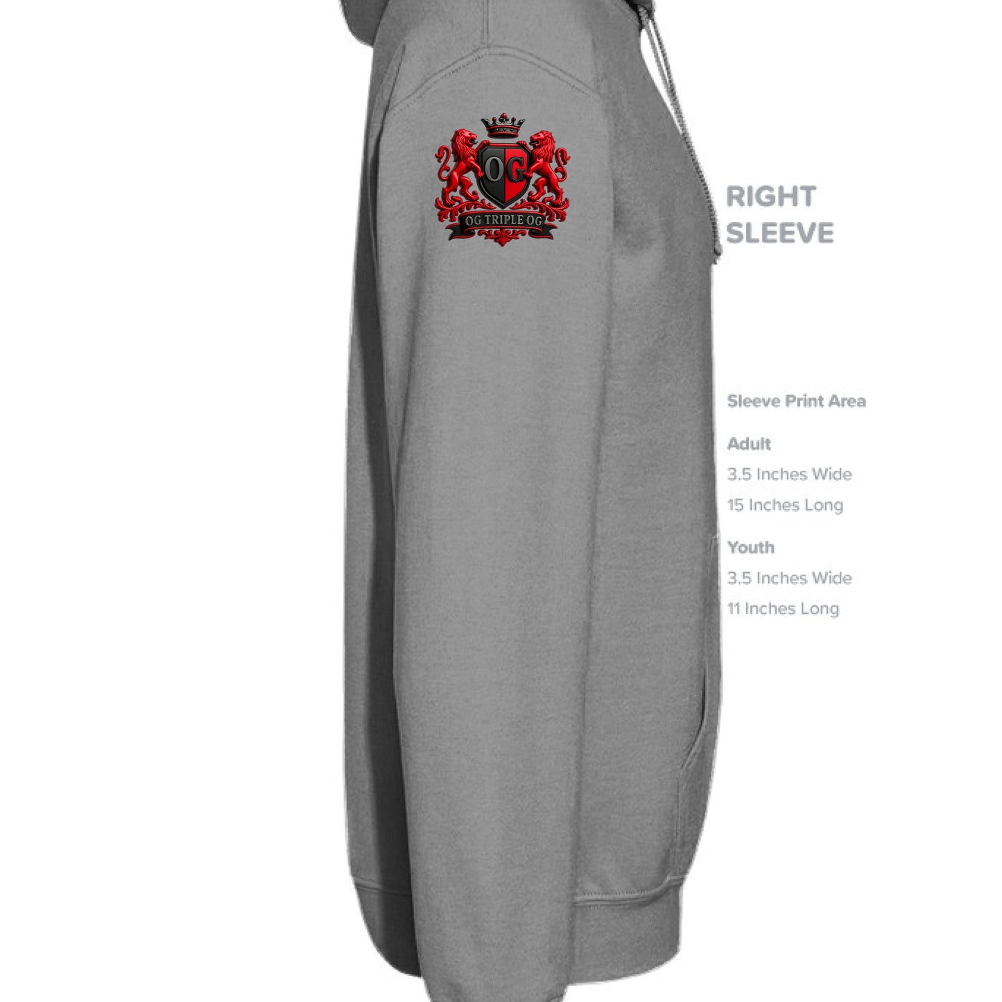 Dark Grey Hthr - SLEEVE_RIGHT