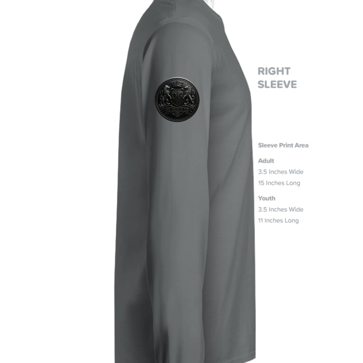 Dark Grey Hthr - SLEEVE_RIGHT