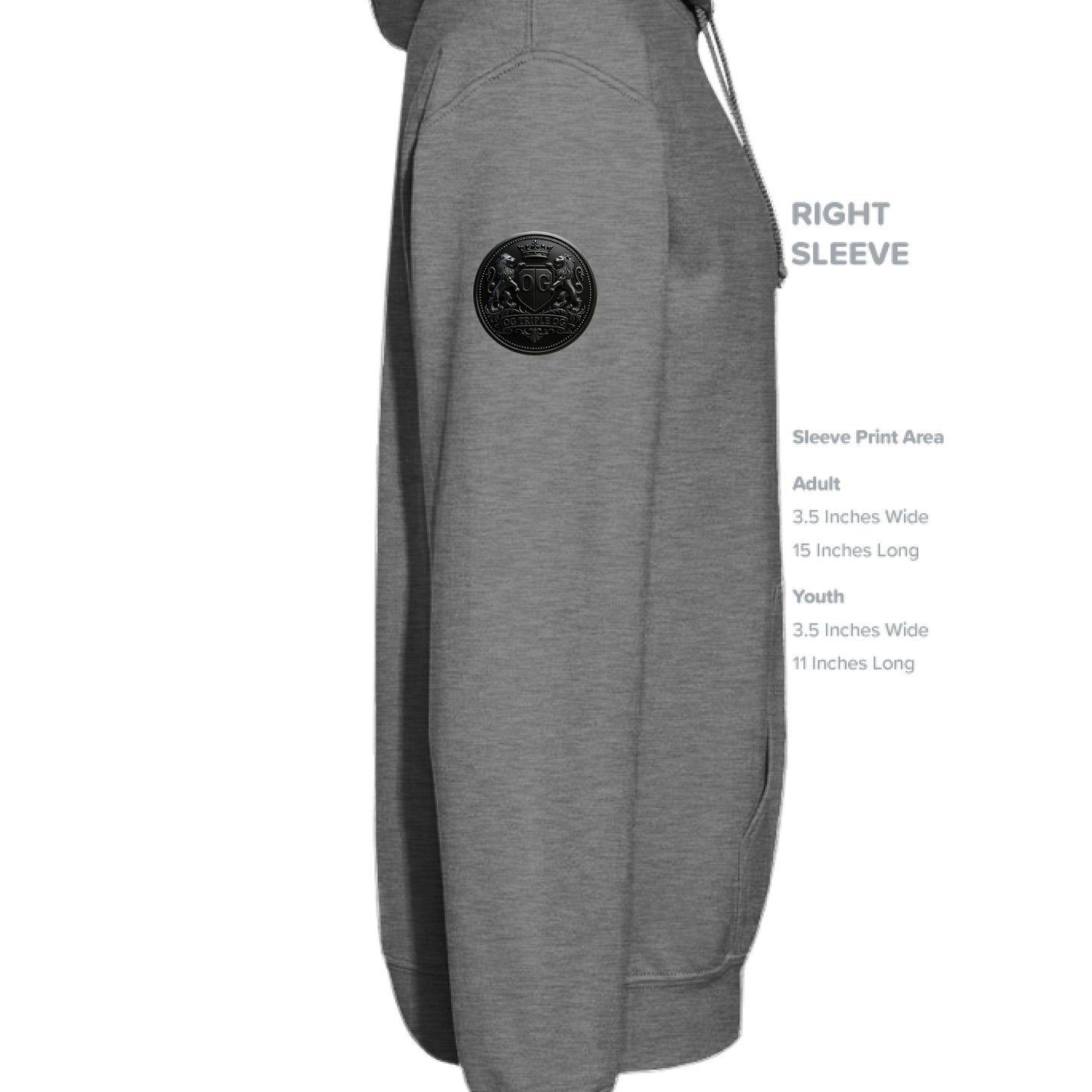 GRAPHITE HEATHER - SLEEVE_RIGHT