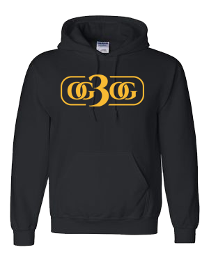 Black and Gold Hoodie