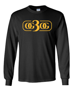 Black and Gold Long Sleeve T-Shirt