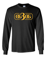 Black and Gold Long Sleeve T-Shirt