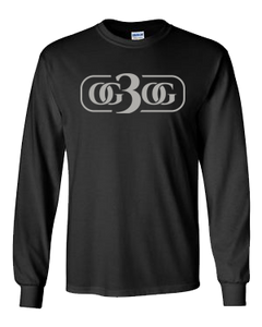 Black and Silver Long Sleeve T-Shirt