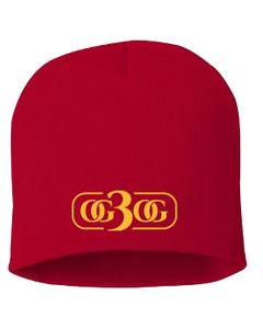 Red and Gold Beanie