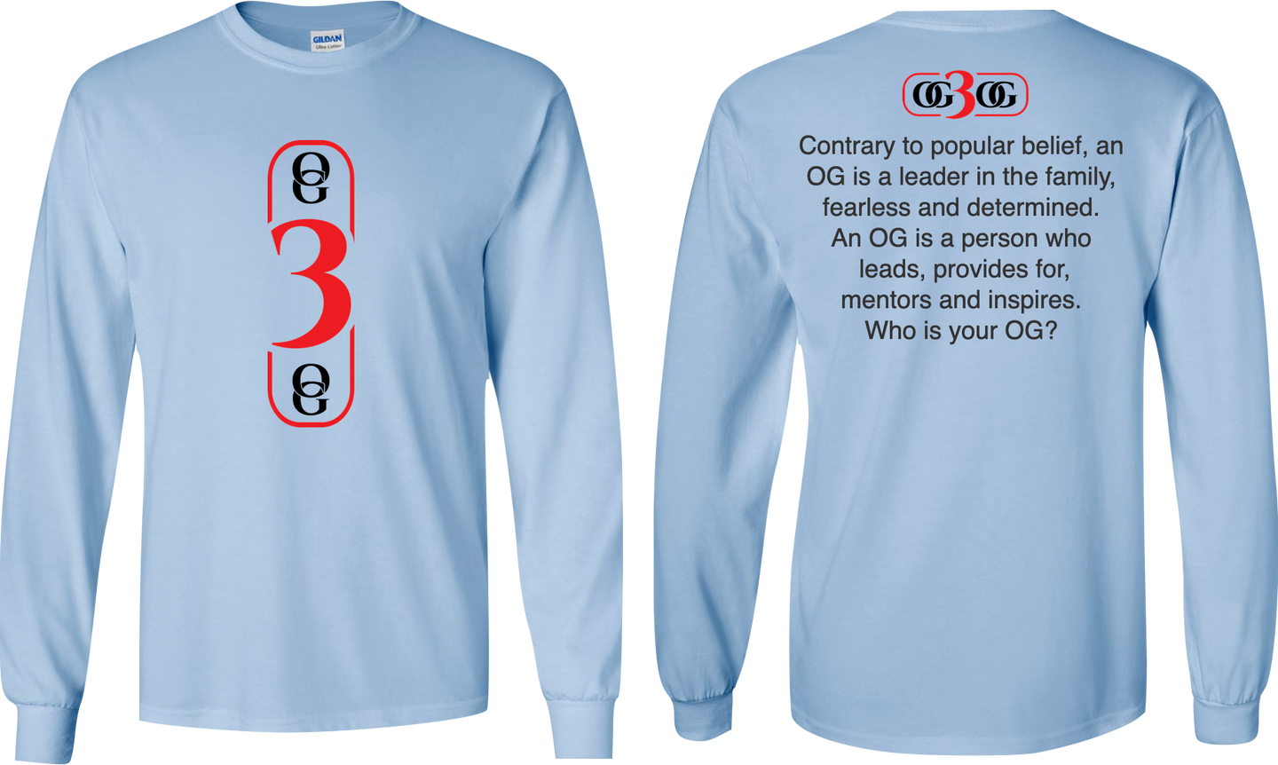 OG3OG Definition Long Sleeve T-Shirt