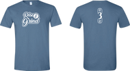 OG3OG Rise & Grind T-Shirt Indigo Blue