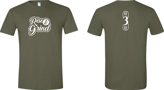 OG3OG Rise & Grind T-Shirt Military Green
