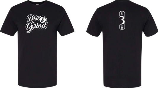 OG3OG Rise & Grind T-Shirt Black
