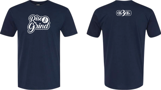 OG3OG Rise & Grind T-Shirt - Navy