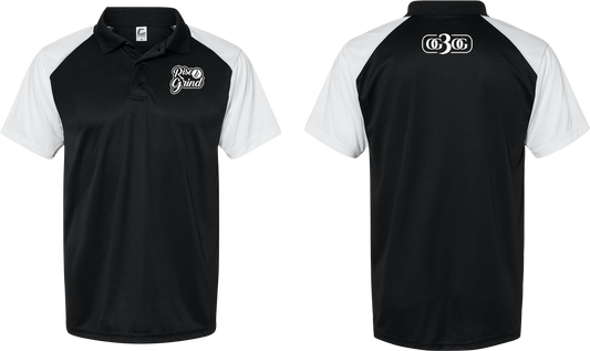 OG3OG Rise & Grind Polo Black/White