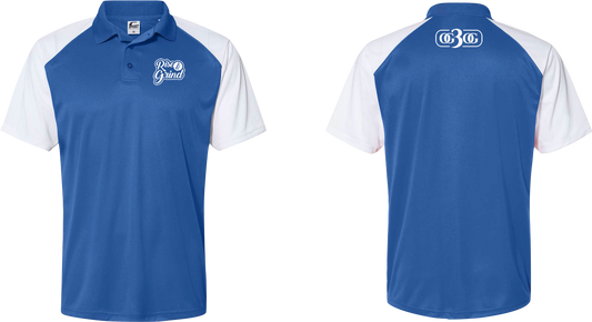 OG3OG Rise & Grind Polo Royal/White