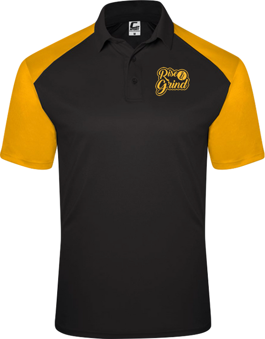 OG3OG Rise & Grind Polo Black/Gold