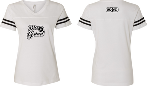 OG3OG Rise & Grind Women's T-Shirt White/Black