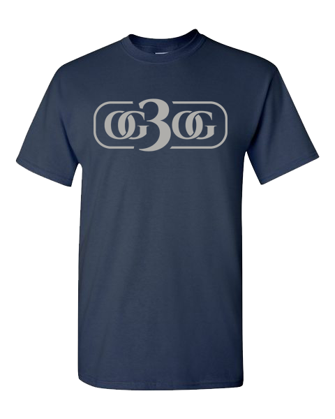 Navy and Silver T-Shirt