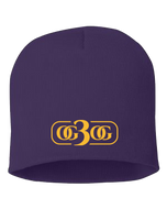 Purple and Gold Beanie