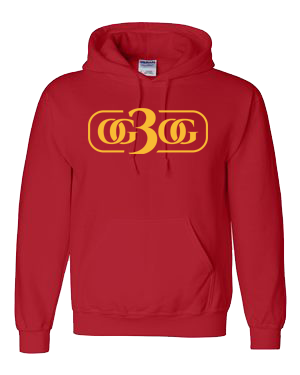 Red and Gold Hoodie